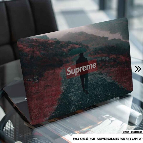 Luxury Brand Iconic Design Matte Finished Removable Waterproof Laptop Sticker & Laptop Skin (Including FREE Accessories) - LSKN2609 - DDecorator