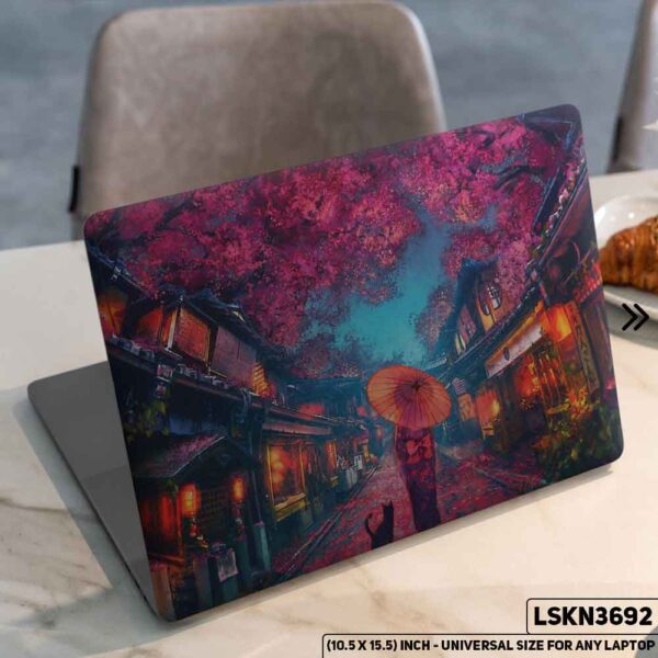 Fantacy Art Digital Illustration Matte Finished Removable Waterproof Laptop Sticker & Laptop Skin (Including FREE Accessories) - LSKN3692 - DDecorator