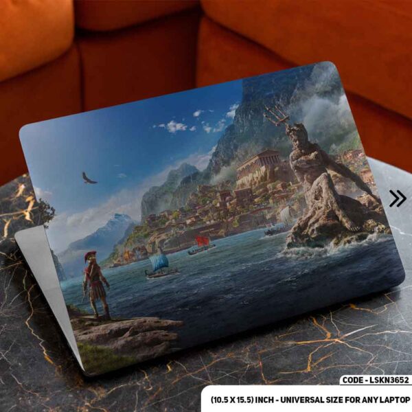 Fantacy Art Digital Illustration Matte Finished Removable Waterproof Laptop Sticker & Laptop Skin (Including FREE Accessories) - LSKN3652 - DDecorator