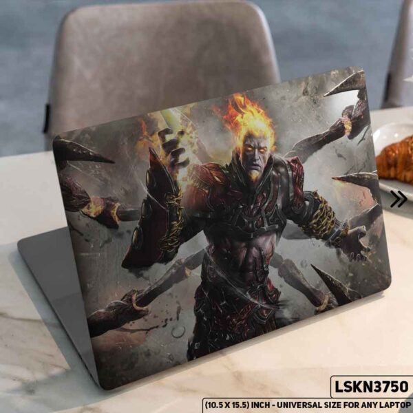 Digital Character Illustration Matte Finished Removable Waterproof Laptop Sticker & Laptop Skin (Including FREE Accessories) - LSKN3750 - DDecorator