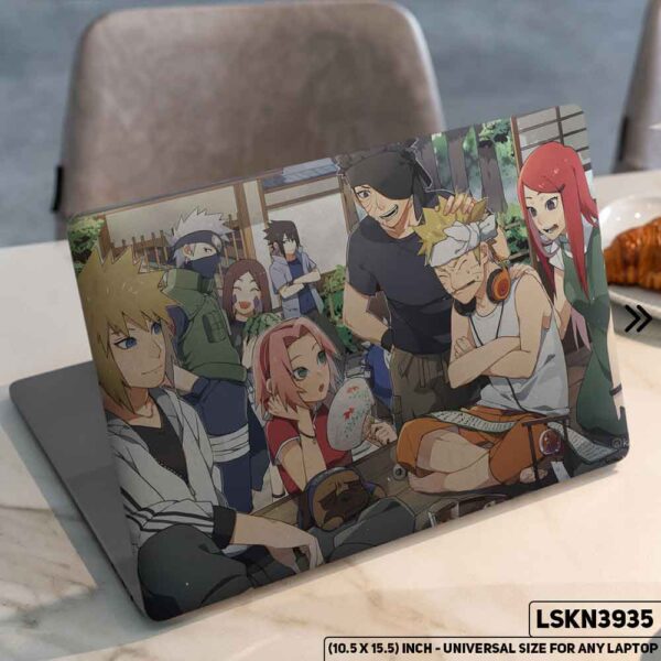 Anime Character Illustration Matte Finished Removable Waterproof Laptop Sticker & Laptop Skin (Including FREE Accessories) - LSKN3935 - DDecorator