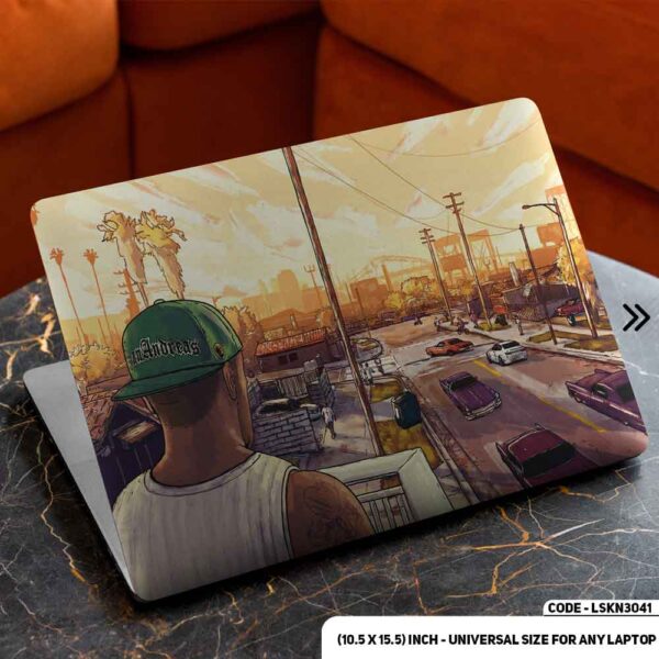 Digital Fantacy Cartoon Art Illustration Matte Finished Removable Waterproof Laptop Sticker & Laptop Skin (Including FREE Accessories) - LSKN3041 - DDecorator