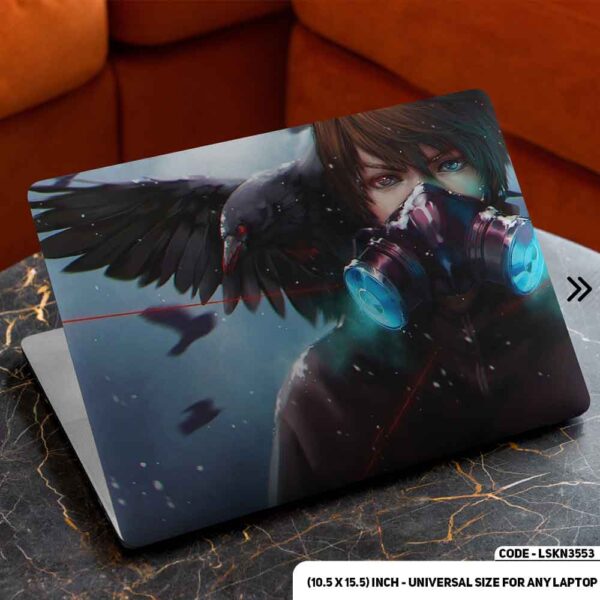 Fantacy Digital Illustration Matte Finished Removable Waterproof Laptop Sticker & Laptop Skin (Including FREE Accessories) - LSKN3553 - DDecorator