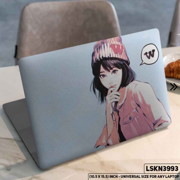 Fantacy Art Digital Illustration Matte Finished Removable Waterproof Laptop Sticker & Laptop Skin (Including FREE Accessories) - LSKN3993 - DDecorator
