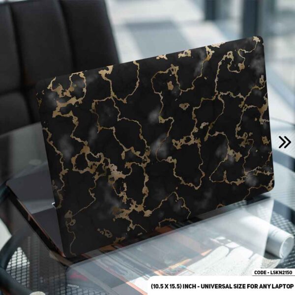 Liquid Marble Texture Matte Finished Removable Waterproof Laptop Sticker & Laptop Skin (Including FREE Accessories) - LSKN2150 - DDecorator