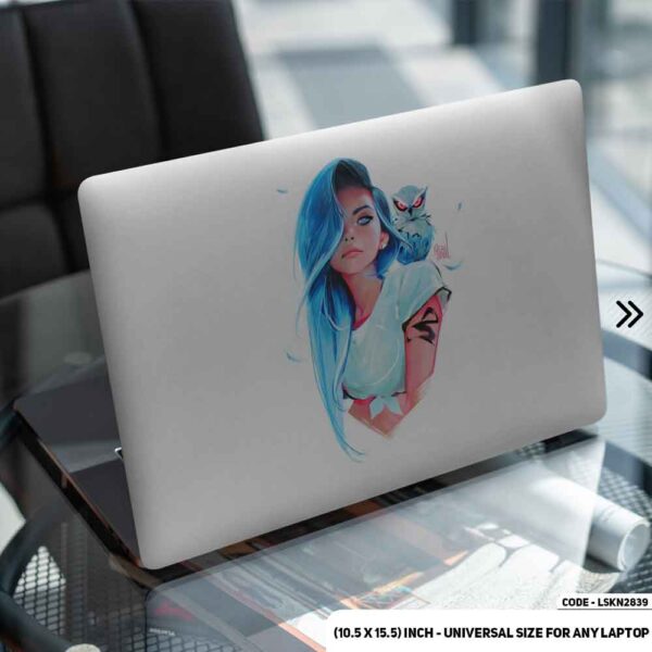 Digital Fantacy Art Illustration Matte Finished Removable Waterproof Laptop Sticker & Laptop Skin (Including FREE Accessories) - LSKN2839 - DDecorator