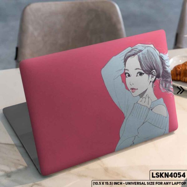 Fantacy Art Digital Illustration Matte Finished Removable Waterproof Laptop Sticker & Laptop Skin (Including FREE Accessories) - LSKN4054 - DDecorator
