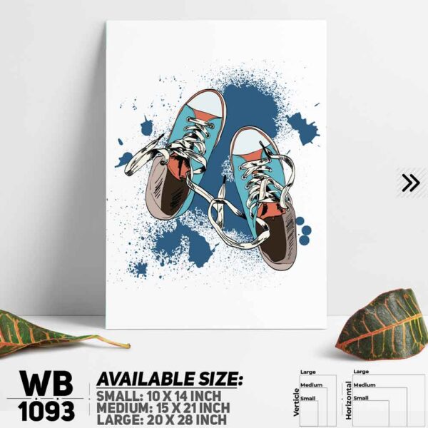 DDecorator Digital Painting Illustration Wall Decoration And Home Decoration PVC Wall Board And Wall Canvas - WB1093