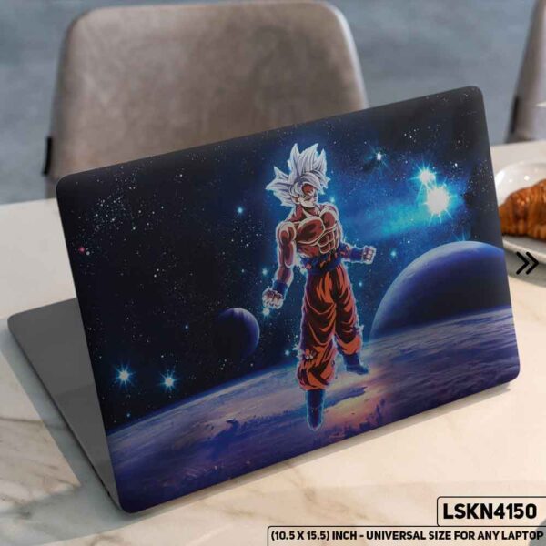 Dragon Ball Z Z Warriors Goku Matte Finished Removable Waterproof Laptop Sticker & Laptop Skin (Including FREE Accessories) - LSKN4150 - DDecorator