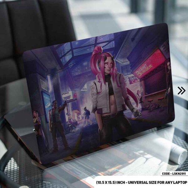 Digital Fantacy Art Illustration Matte Finished Removable Waterproof Laptop Sticker & Laptop Skin (Including FREE Accessories) - LSKN2911 - DDecorator