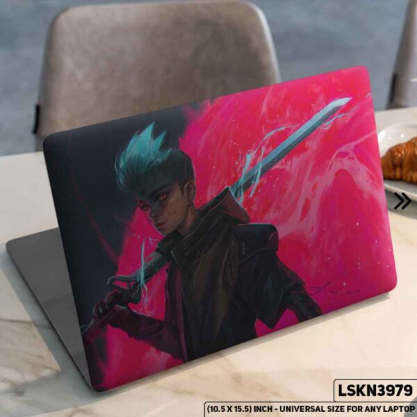 Fantacy Art Digital Illustration Matte Finished Removable Waterproof Laptop Sticker & Laptop Skin (Including FREE Accessories) - LSKN3979 - DDecorator