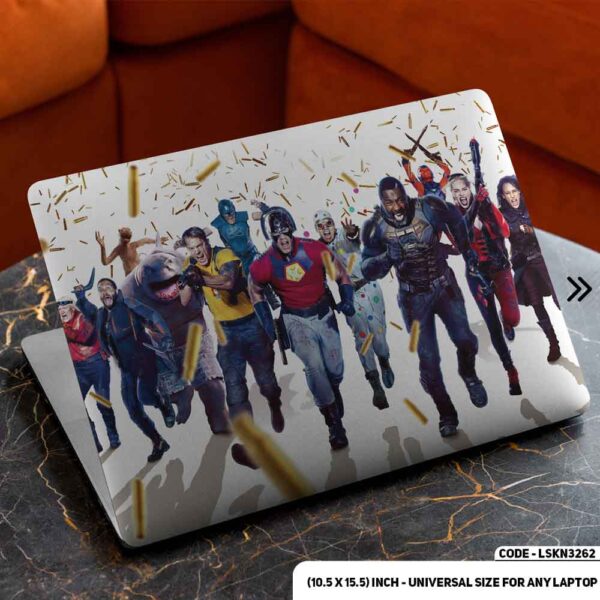 DC & Marvel Full Team Matte Finished Removable Waterproof Laptop Sticker & Laptop Skin (Including FREE Accessories) - LSKN3262 - DDecorator