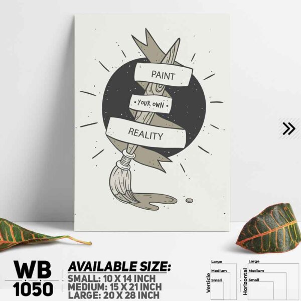 DDecorator Digital Painting Illustration Wall Decoration And Home Decoration PVC Wall Board And Wall Canvas - WB1050