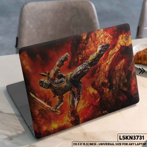 Fantacy Art Digital Illustration Matte Finished Removable Waterproof Laptop Sticker & Laptop Skin (Including FREE Accessories) - LSKN3731 - DDecorator