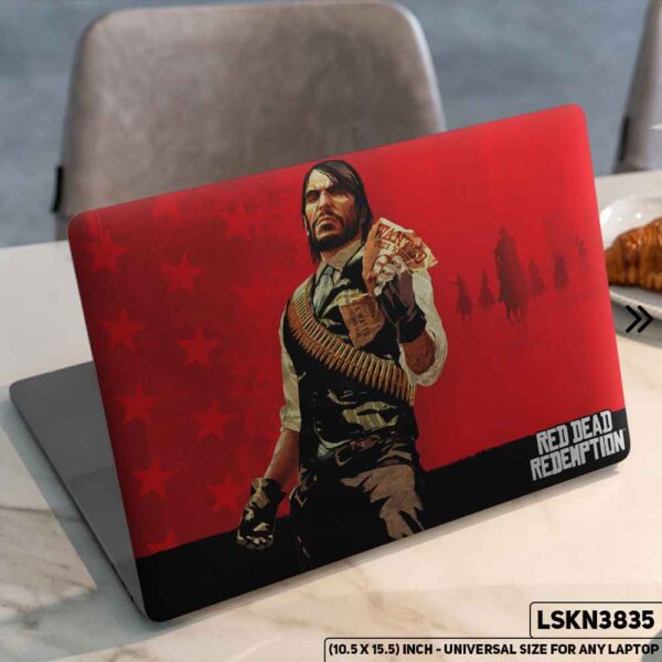 Digital Character Illustration Matte Finished Removable Waterproof Laptop Sticker & Laptop Skin (Including FREE Accessories) - LSKN3835 - DDecorator