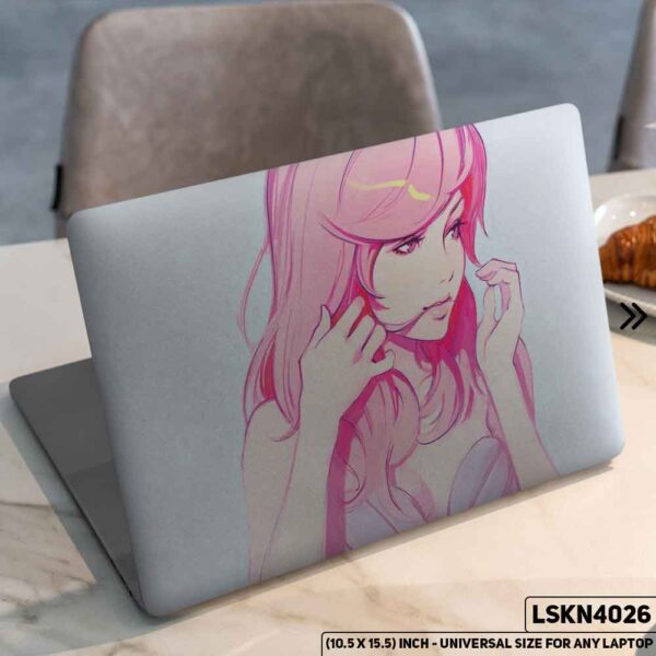Fantacy Art Digital Illustration Matte Finished Removable Waterproof Laptop Sticker & Laptop Skin (Including FREE Accessories) - LSKN4026 - DDecorator