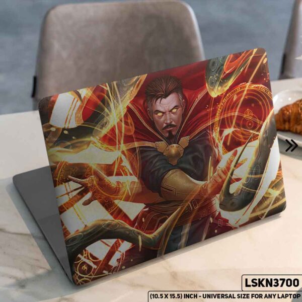 MARVEL Art Digital Illustration Matte Finished Removable Waterproof Laptop Sticker & Laptop Skin (Including FREE Accessories) - LSKN3700 - DDecorator