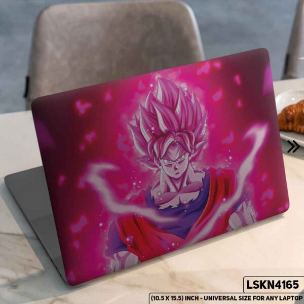 Dragon Ball Z Z Warriors Goku Matte Finished Removable Waterproof Laptop Sticker & Laptop Skin (Including FREE Accessories) - LSKN4165 - DDecorator