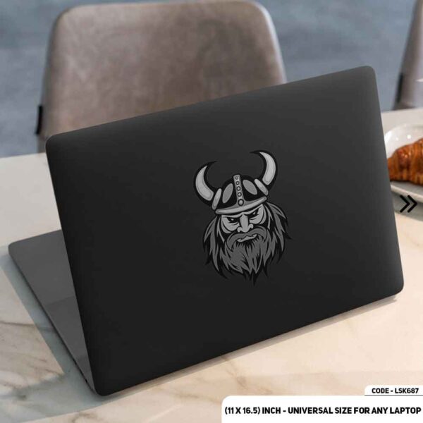 Vikings Matte Finished Removable Waterproof Laptop Sticker & Laptop Skin (Including FREE Accessories) - LSKN687 - DDecorator