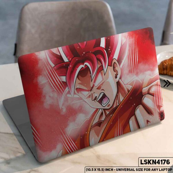 Dragon Ball Z Z Warriors Goku Matte Finished Removable Waterproof Laptop Sticker & Laptop Skin (Including FREE Accessories) - LSKN4176 - DDecorator