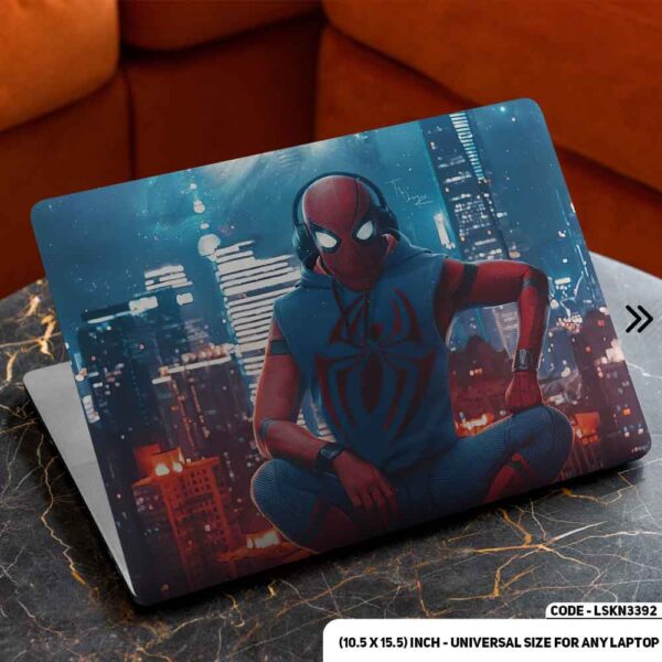 Digital Fantacy Spiderman Digital Art Illustration Matte Finished Removable Waterproof Laptop Sticker & Laptop Skin (Including FREE Accessories) - LSKN3392 - DDecorator