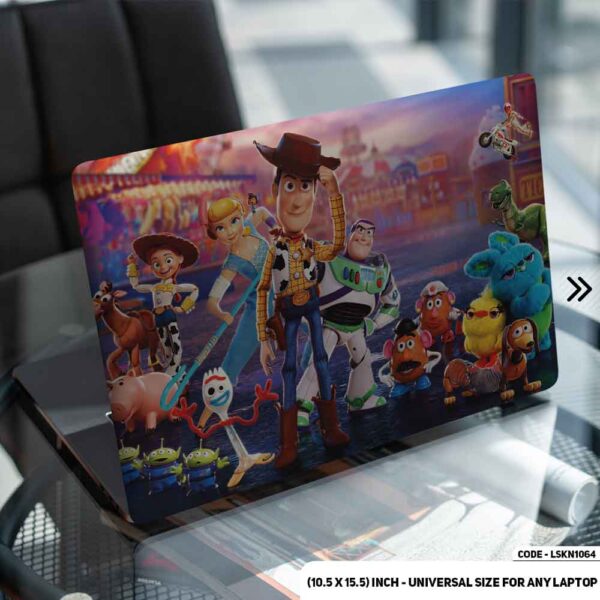 Toy Story Matte Finished Removable Waterproof Laptop Sticker & Laptop Skin (Including FREE Accessories) - LSKN1064 - DDecorator
