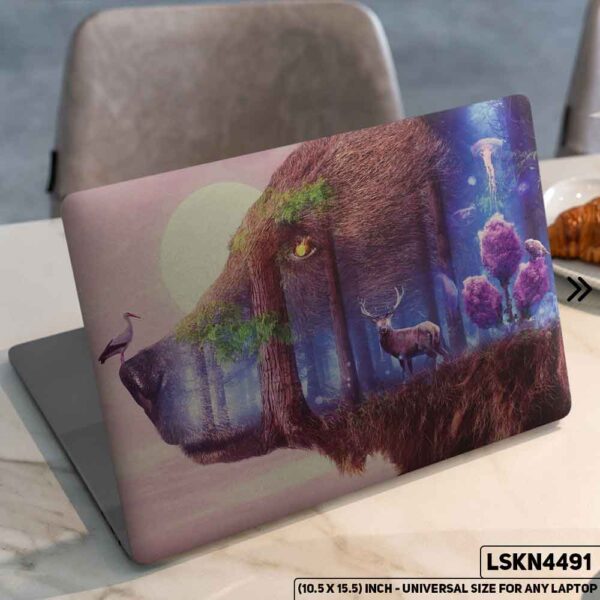 Fantacy Art Digital Illustration Matte Finished Removable Waterproof Laptop Sticker & Laptop Skin (Including FREE Accessories) - LSKN4491 - DDecorator