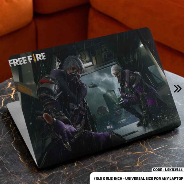 Digital Character Illustration Matte Finished Removable Waterproof Laptop Sticker & Laptop Skin (Including FREE Accessories) - LSKN3544 - DDecorator