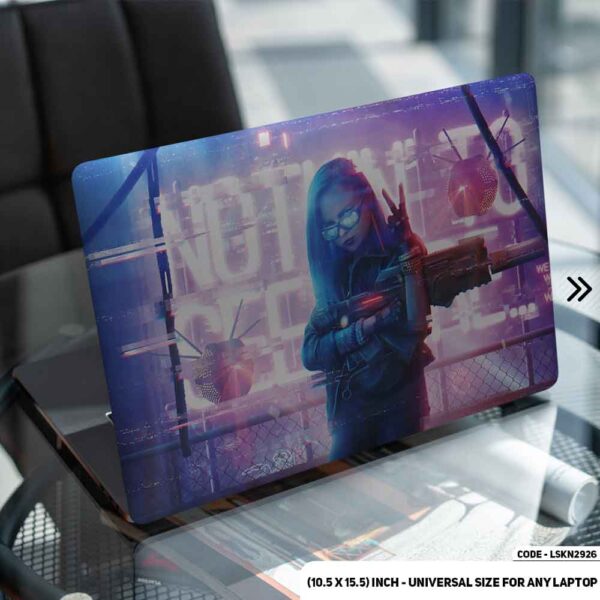 Digital Fantacy Art Illustration Matte Finished Removable Waterproof Laptop Sticker & Laptop Skin (Including FREE Accessories) - LSKN2926 - DDecorator