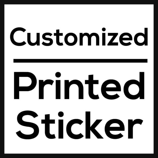 DDecorator - Customized Printed Sticker - Waterproof - Different Design/Size