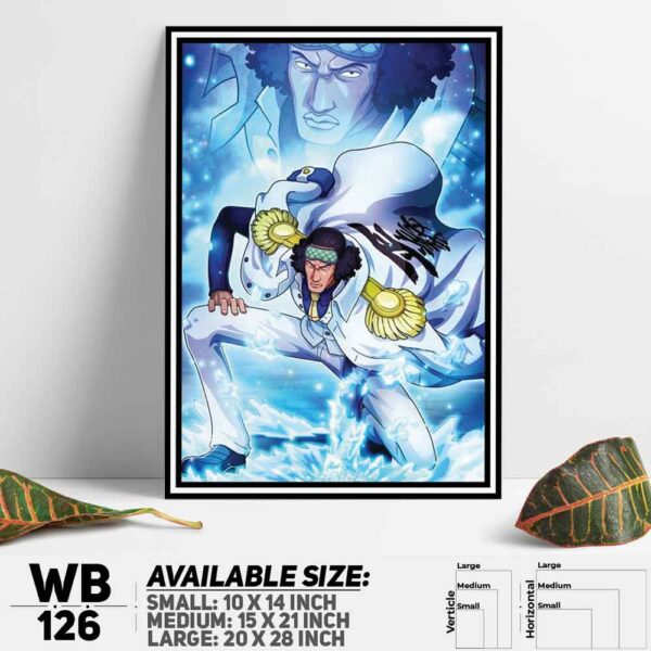 DDecorator One Piece Anime Manga series Wall Decoration And Home Decoration PVC Wall Board And Wall Canvas - WB126