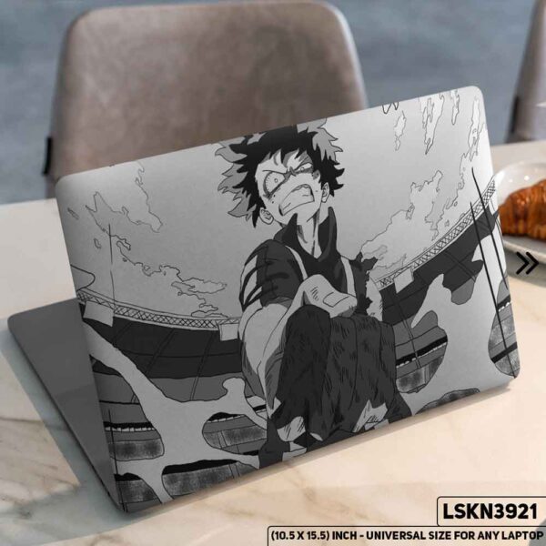 Anime Character Illustration Matte Finished Removable Waterproof Laptop Sticker & Laptop Skin (Including FREE Accessories) - LSKN3921 - DDecorator