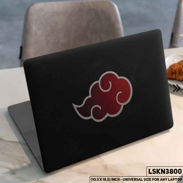 NARUTO Anime Character Illustration Matte Finished Removable Waterproof Laptop Sticker & Laptop Skin (Including FREE Accessories) - LSKN3800 - DDecorator