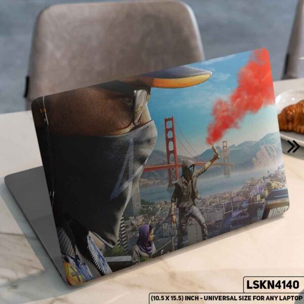 Digital Digital Illustration Matte Finished Removable Waterproof Laptop Sticker & Laptop Skin (Including FREE Accessories) - LSKN4140 - DDecorator