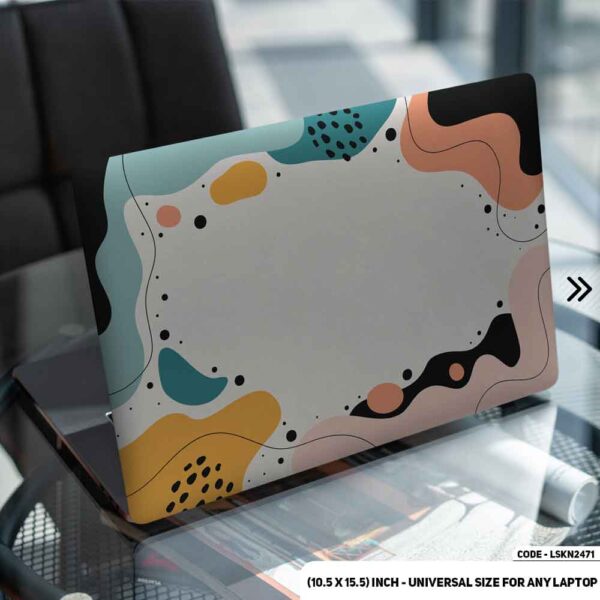 Seamless Pattern Matte Finished Removable Waterproof Laptop Sticker & Laptop Skin (Including FREE Accessories) - LSKN2471 - DDecorator