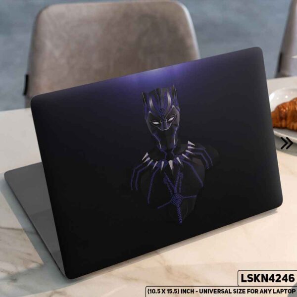 Black Panther Marvel Studios Matte Finished Removable Waterproof Laptop Sticker & Laptop Skin (Including FREE Accessories) - LSKN4246 - DDecorator