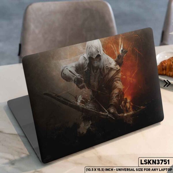Digital Character Illustration Matte Finished Removable Waterproof Laptop Sticker & Laptop Skin (Including FREE Accessories) - LSKN3751 - DDecorator