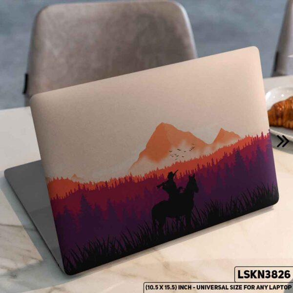 Fantacy Art Digital Illustration Matte Finished Removable Waterproof Laptop Sticker & Laptop Skin (Including FREE Accessories) - LSKN3826 - DDecorator