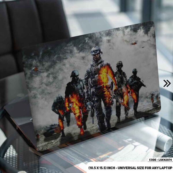 Digital Digital Character Art Illustration Matte Finished Removable Waterproof Laptop Sticker & Laptop Skin (Including FREE Accessories) - LSKN2874 - DDecorator
