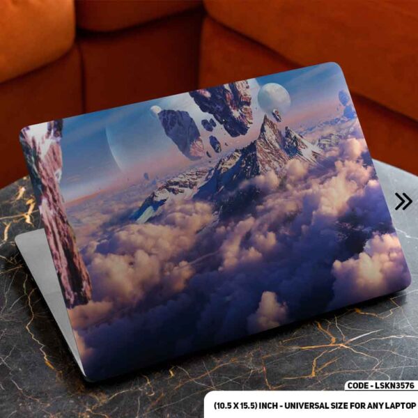 Fantacy Digital Illustration Matte Finished Removable Waterproof Laptop Sticker & Laptop Skin (Including FREE Accessories) - LSKN3576 - DDecorator
