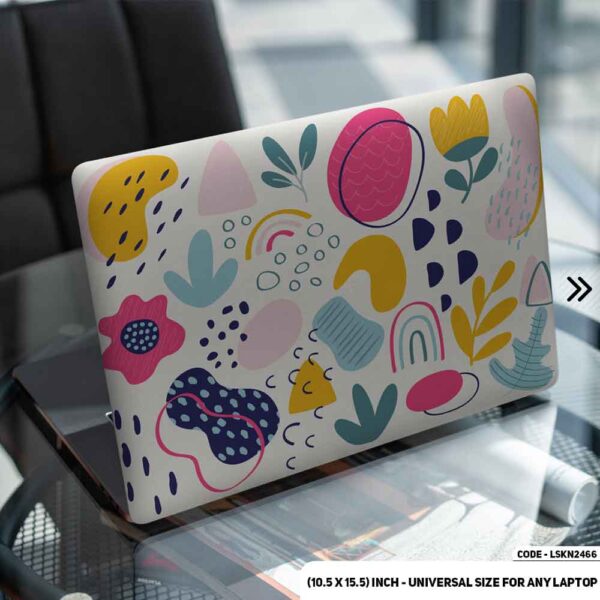Seamless Pattern Matte Finished Removable Waterproof Laptop Sticker & Laptop Skin (Including FREE Accessories) - LSKN2466 - DDecorator