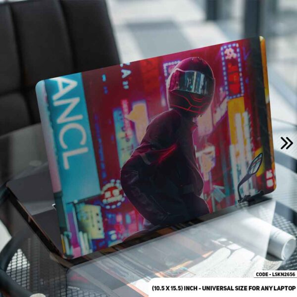 Neon Fantasy Boys Illustration Matte Finished Removable Waterproof Laptop Sticker & Laptop Skin (Including FREE Accessories) - LSKN2656 - DDecorator