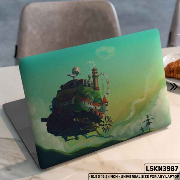 Fantacy Art Digital Illustration Matte Finished Removable Waterproof Laptop Sticker & Laptop Skin (Including FREE Accessories) - LSKN3987 - DDecorator