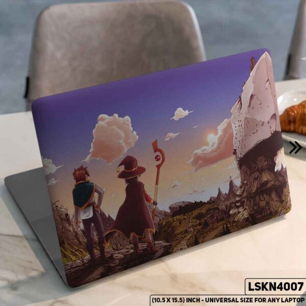 Fantacy Art Digital Illustration Matte Finished Removable Waterproof Laptop Sticker & Laptop Skin (Including FREE Accessories) - LSKN4007 - DDecorator