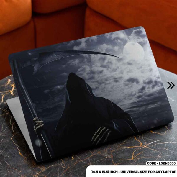 Digital Character Illustration Matte Finished Removable Waterproof Laptop Sticker & Laptop Skin (Including FREE Accessories) - LSKN3505 - DDecorator