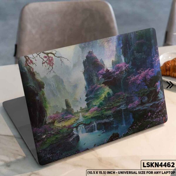 Fantacy Art Digital Illustration Matte Finished Removable Waterproof Laptop Sticker & Laptop Skin (Including FREE Accessories) - LSKN4462 - DDecorator