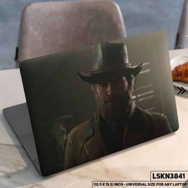 Digital Character Illustration Matte Finished Removable Waterproof Laptop Sticker & Laptop Skin (Including FREE Accessories) - LSKN3841 - DDecorator