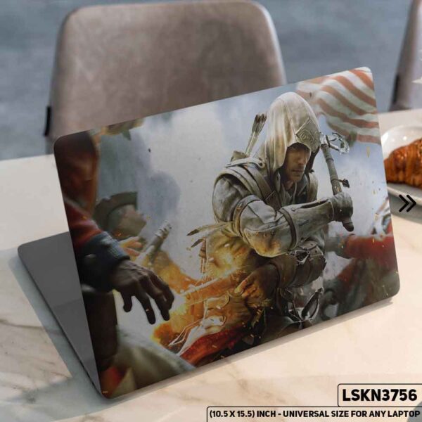 Digital Character Illustration Matte Finished Removable Waterproof Laptop Sticker & Laptop Skin (Including FREE Accessories) - LSKN3756 - DDecorator