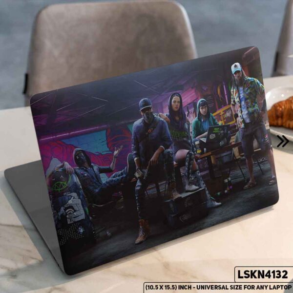 Digital Digital Illustration Matte Finished Removable Waterproof Laptop Sticker & Laptop Skin (Including FREE Accessories) - LSKN4132 - DDecorator