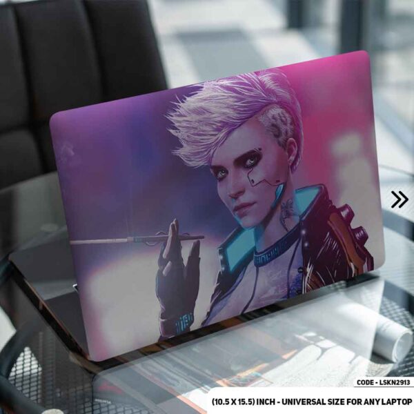 Digital Fantacy Art Illustration Matte Finished Removable Waterproof Laptop Sticker & Laptop Skin (Including FREE Accessories) - LSKN2913 - DDecorator